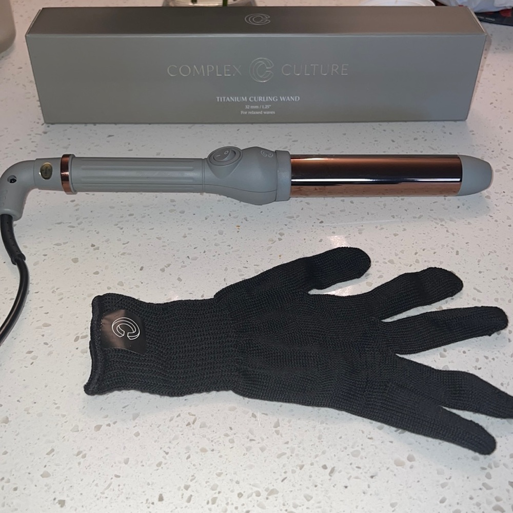 Complex culture  Titanium Curling Iron